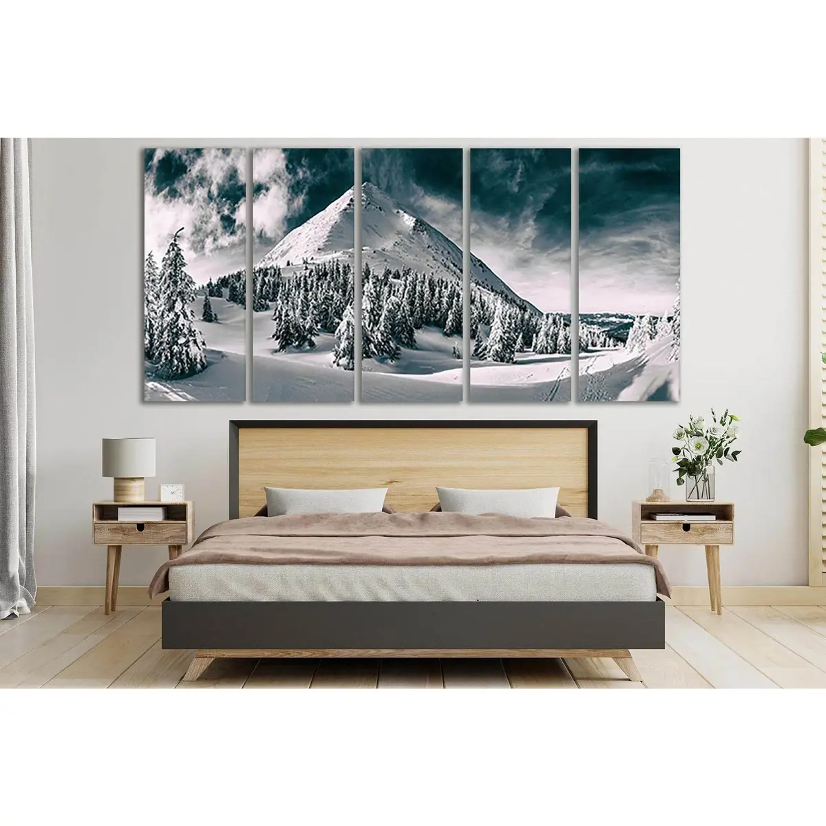 Petros Peak Carpathians Canvas Wall Art – Ready-to-Hang Print SL887 - Image 3