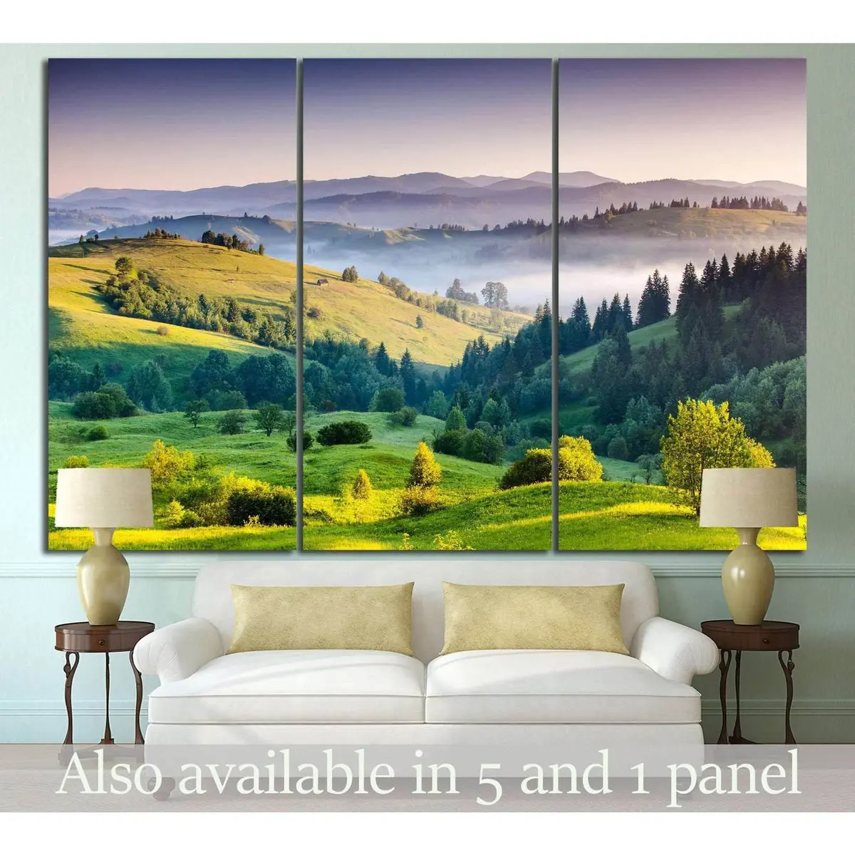 Carpathian, Ukraine №613 Ready To Hang Canvas Print 5