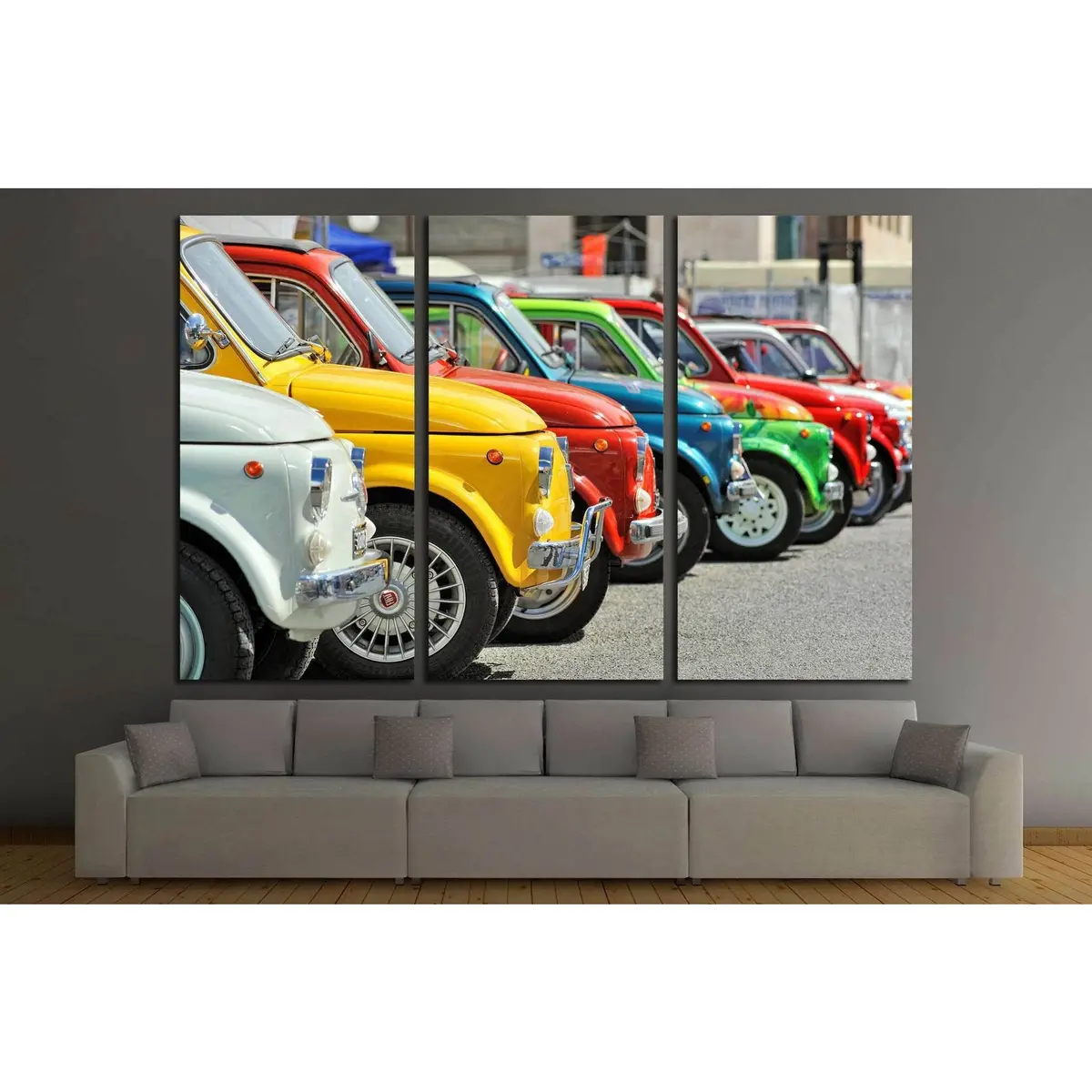 Cars Wall Art №1898 Ready To Hang Canvas Print 5