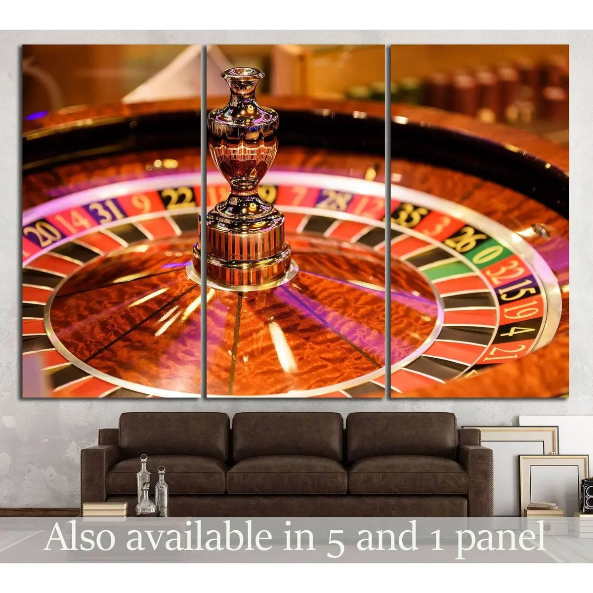 Casino №728 Ready To Hang Canvas Print 5