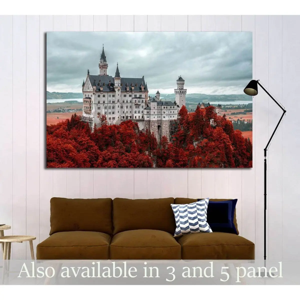 Castle №1792 Ready To Hang Canvas Print 1