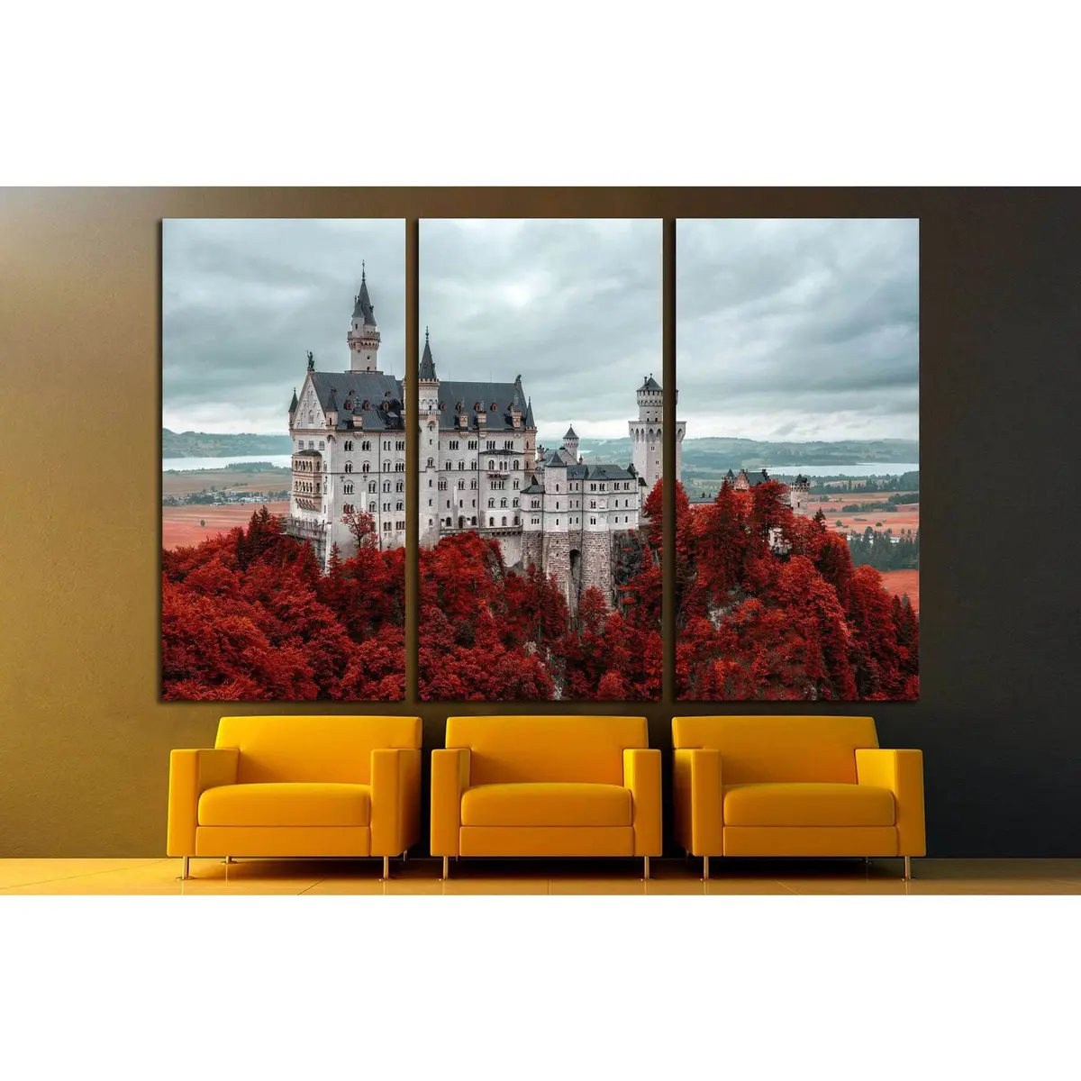 Castle №1792 Ready To Hang Canvas Print 5