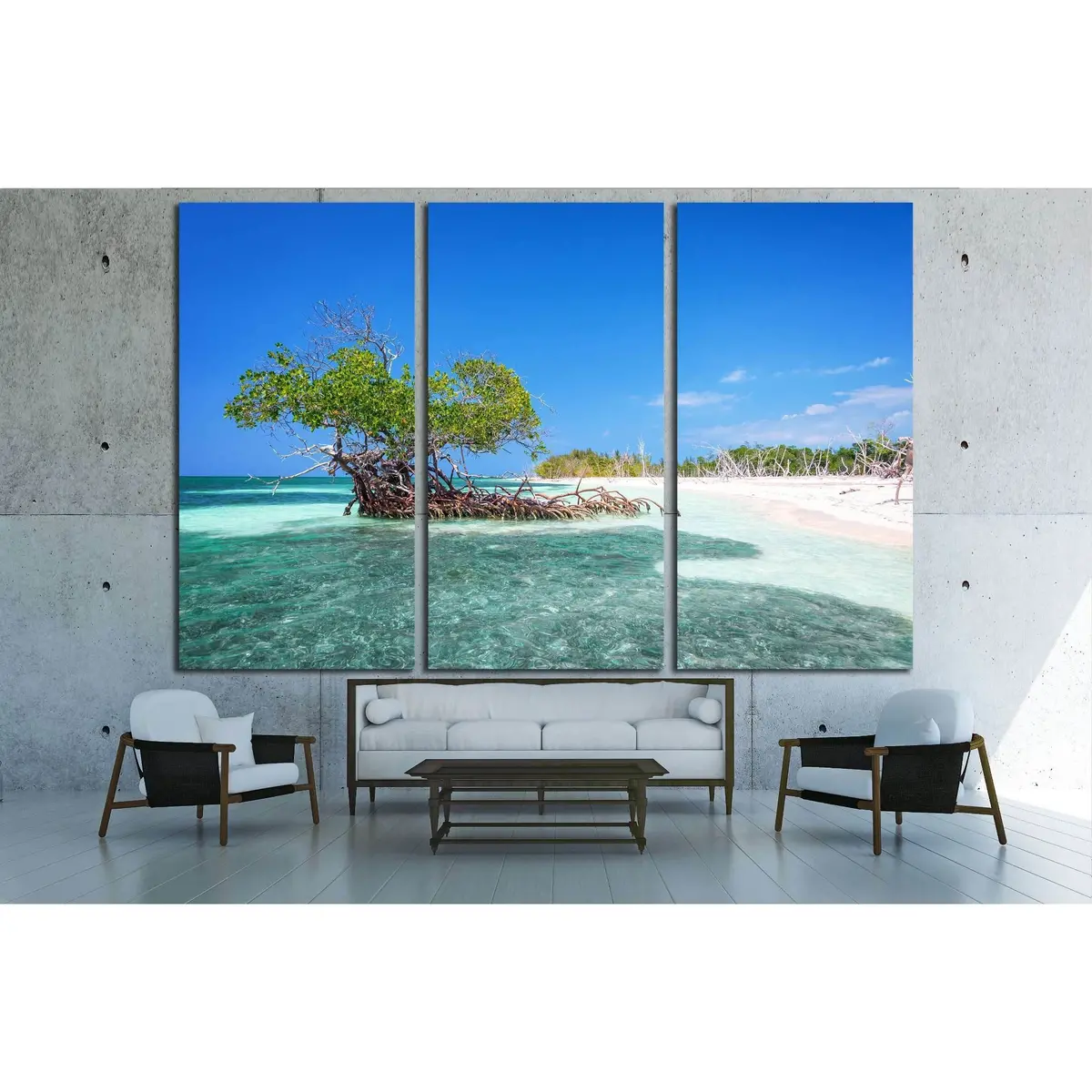 Cayo Levisa Island Cuba №3159 Ready To Hang Canvas Print 5