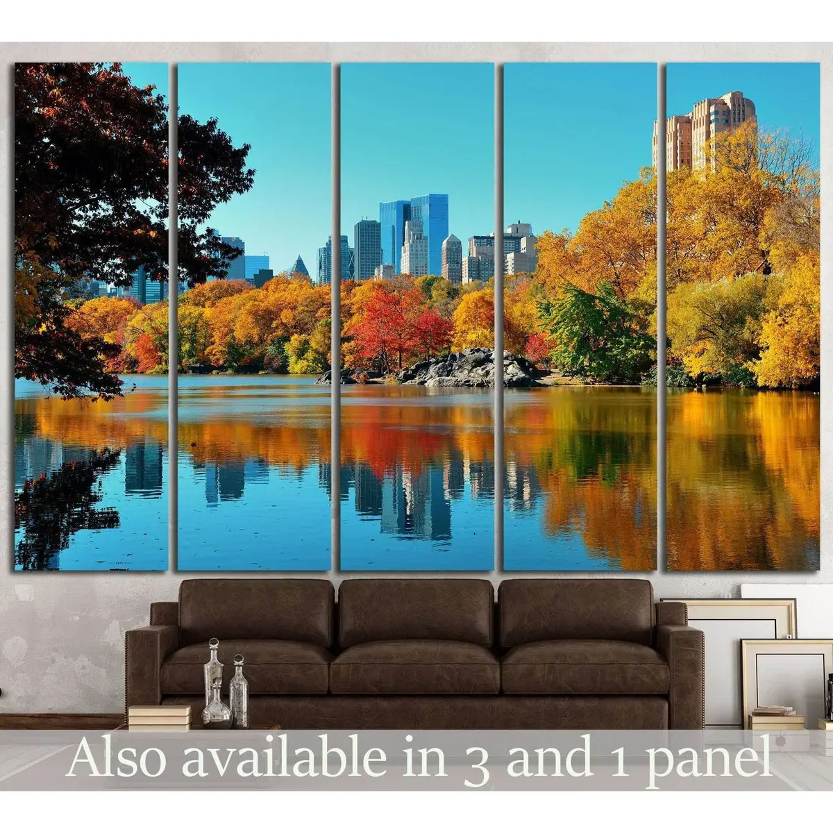 Central Park, New York #871 — Ready-to-Hang Canvas Wall Art