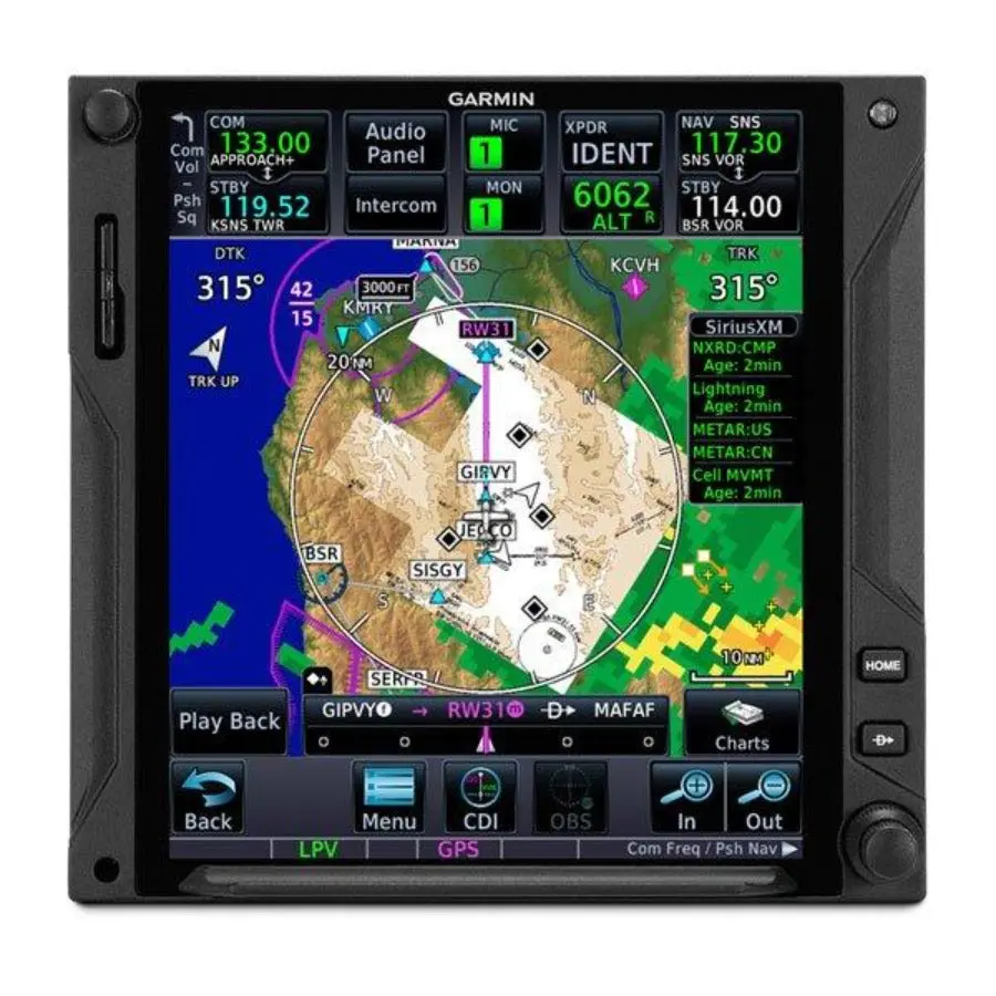 Garmin Gtn 750Xi Black Gps/Nav/Comm/Mfd For Certified Aircraft 1