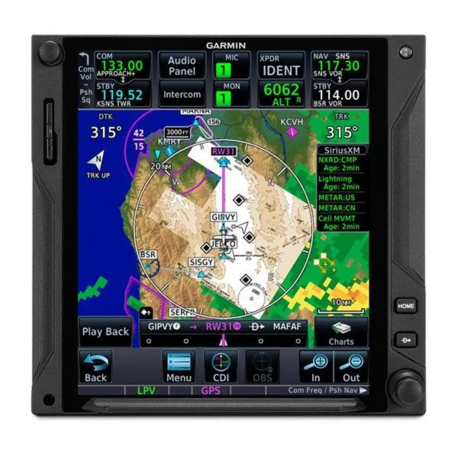 Gtn 750Xi Gps/Nav/Comm/Mfd For Experimental Aircraft 1