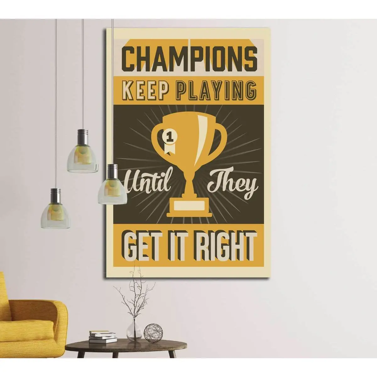 Champions №4541 Ready To Hang Canvas Print 1