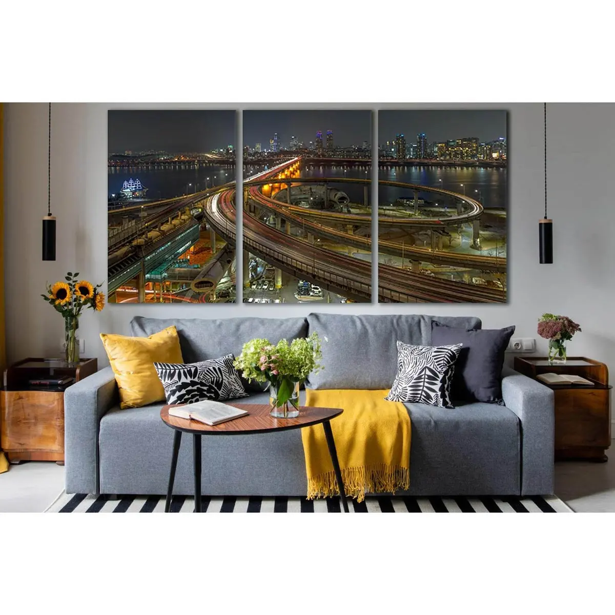 Cheongdam Bridge Seoul South Korea №Sl1120 Ready To Hang Canvas Print 5