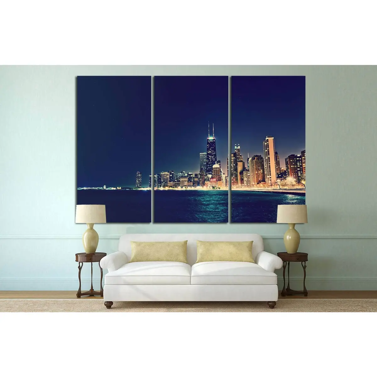 Chicago, Illinois №242 Ready To Hang Canvas Print 5
