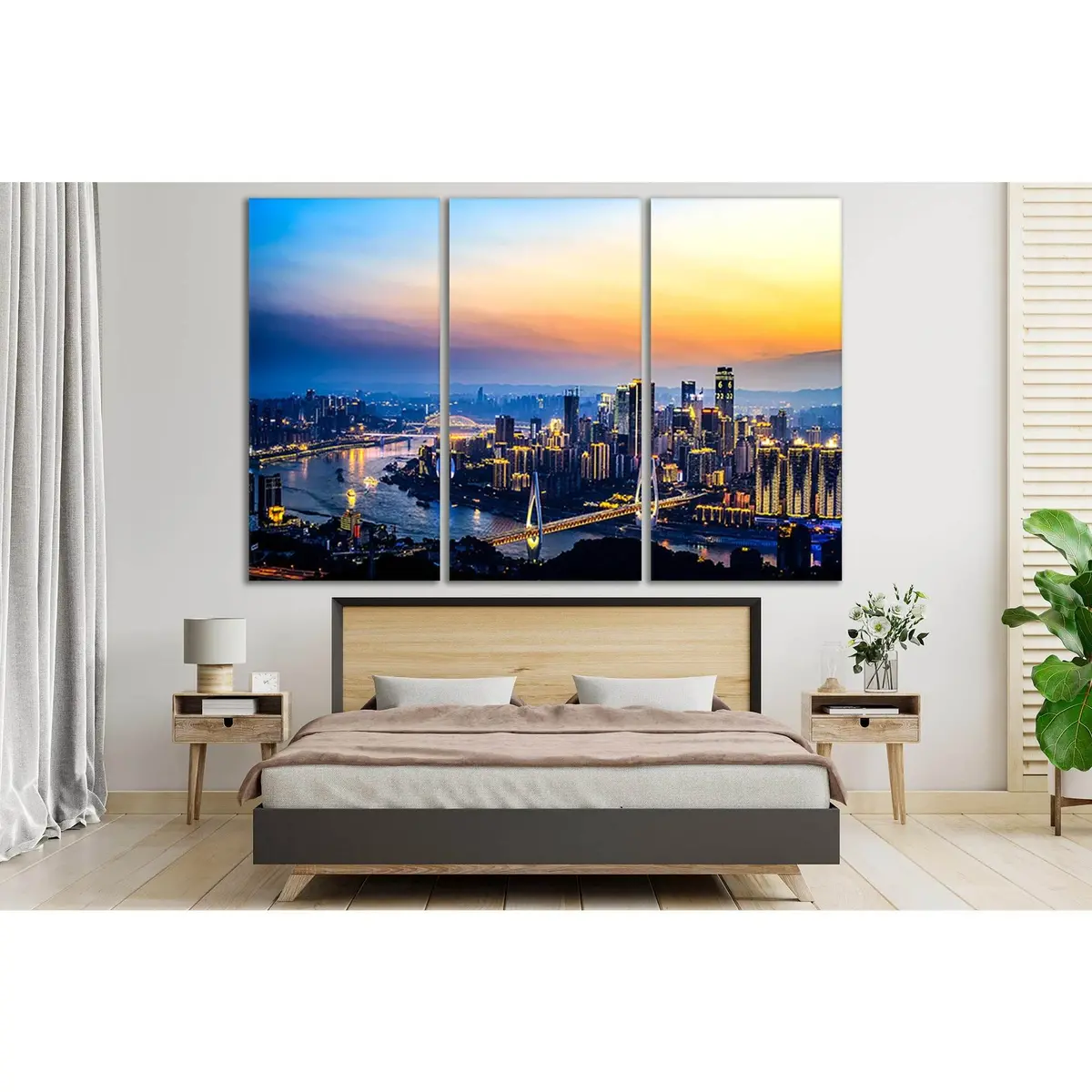 Chongqing Beautiful City №Sl369 Ready To Hang Canvas Print 5