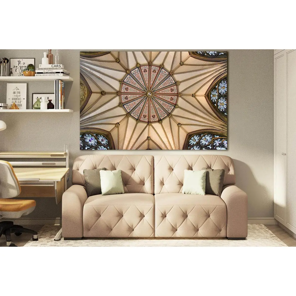 Churh In England №Sl1392 Ready To Hang Canvas Print 1