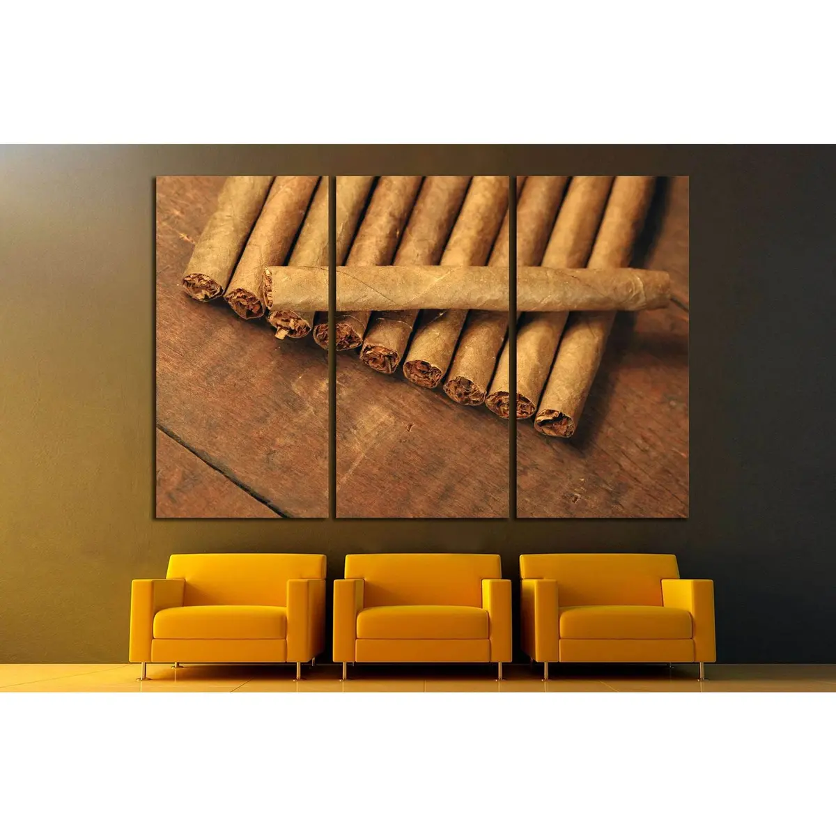 Cigar №519 Ready To Hang Canvas Print 5