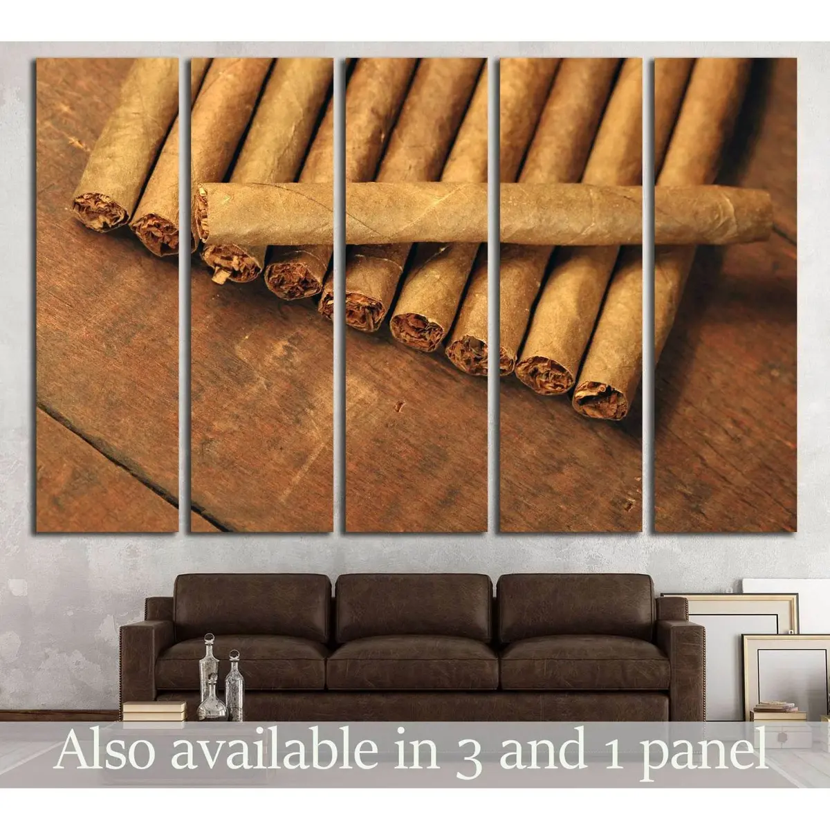 Cigar No. 519 Premium Ready-to-Hang Canvas Art
