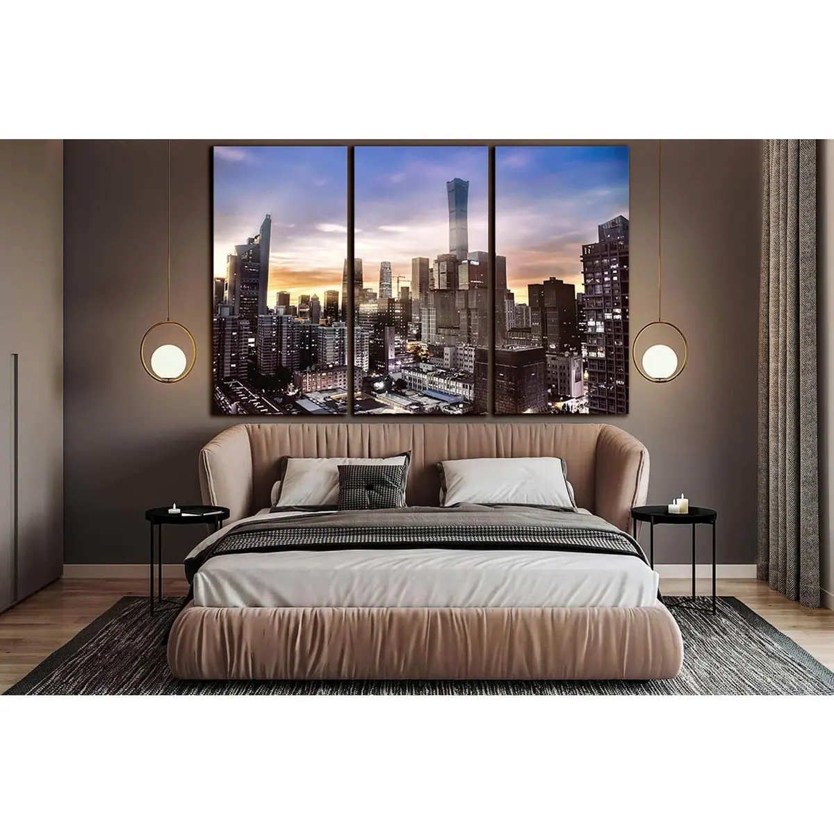 Cityscape Beautiful Morning №Sl1455 Ready To Hang Canvas Print 5