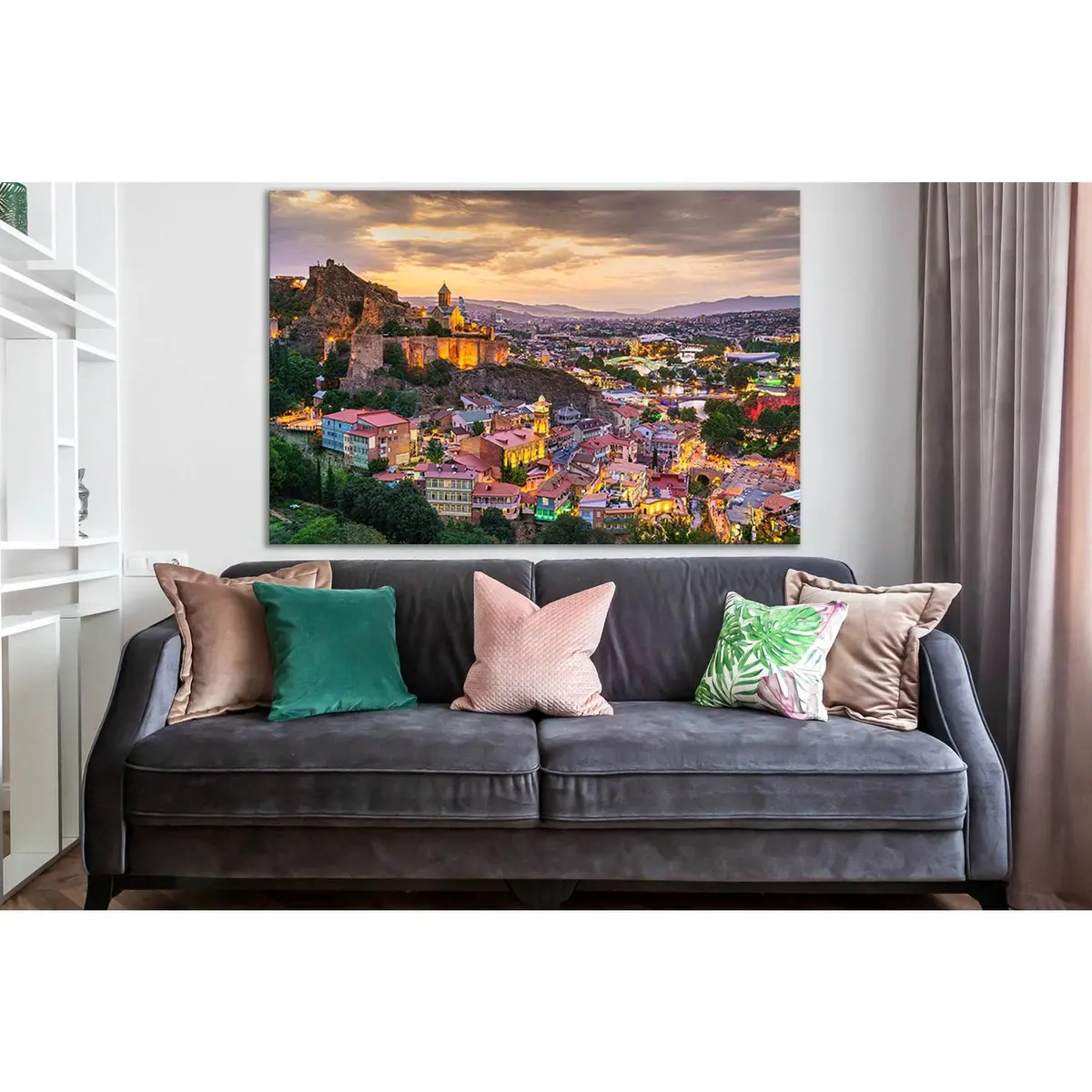 Cityscape Gorgeous Georgia №Sl1460 Ready To Hang Canvas Print 1