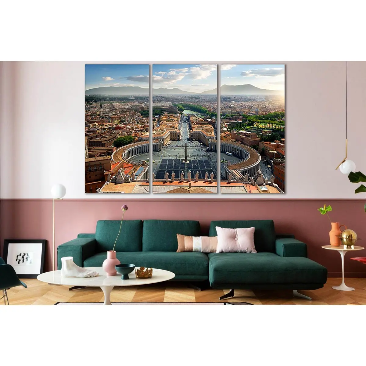 Cityscape Italy Rome Vatican №Sl345 Ready To Hang Canvas Print 5