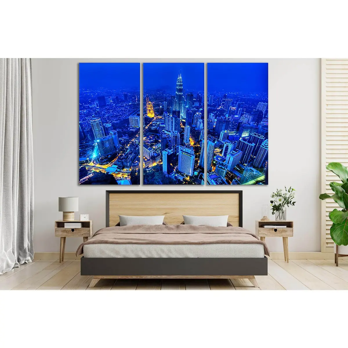 Cityscape Kuala Lumpur №Sl349 Ready To Hang Canvas Print 5