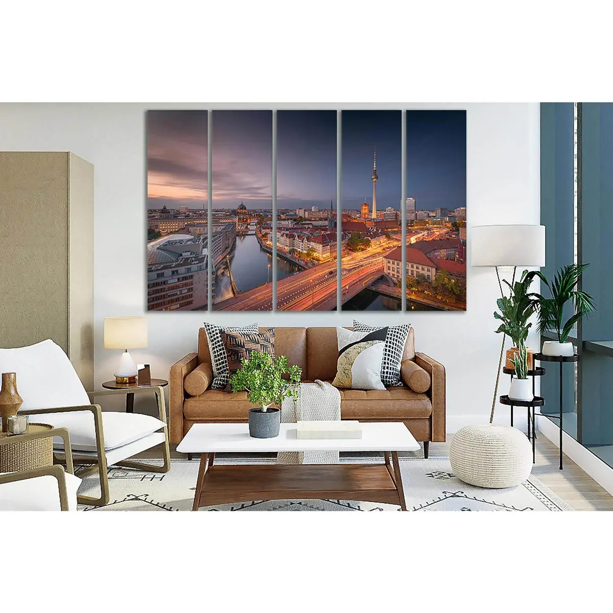 Berlin Cityscape Canvas Art Print SL316 – Ready-to-Hang Wall Decor - Image 3