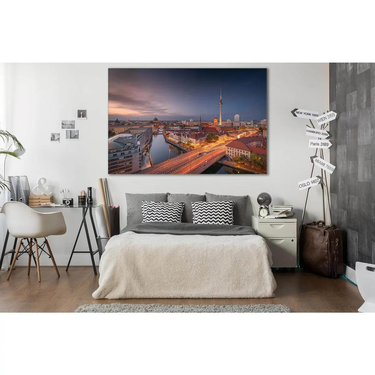 Cityscapes Germany Berlin №Sl316 Ready To Hang Canvas Print 1