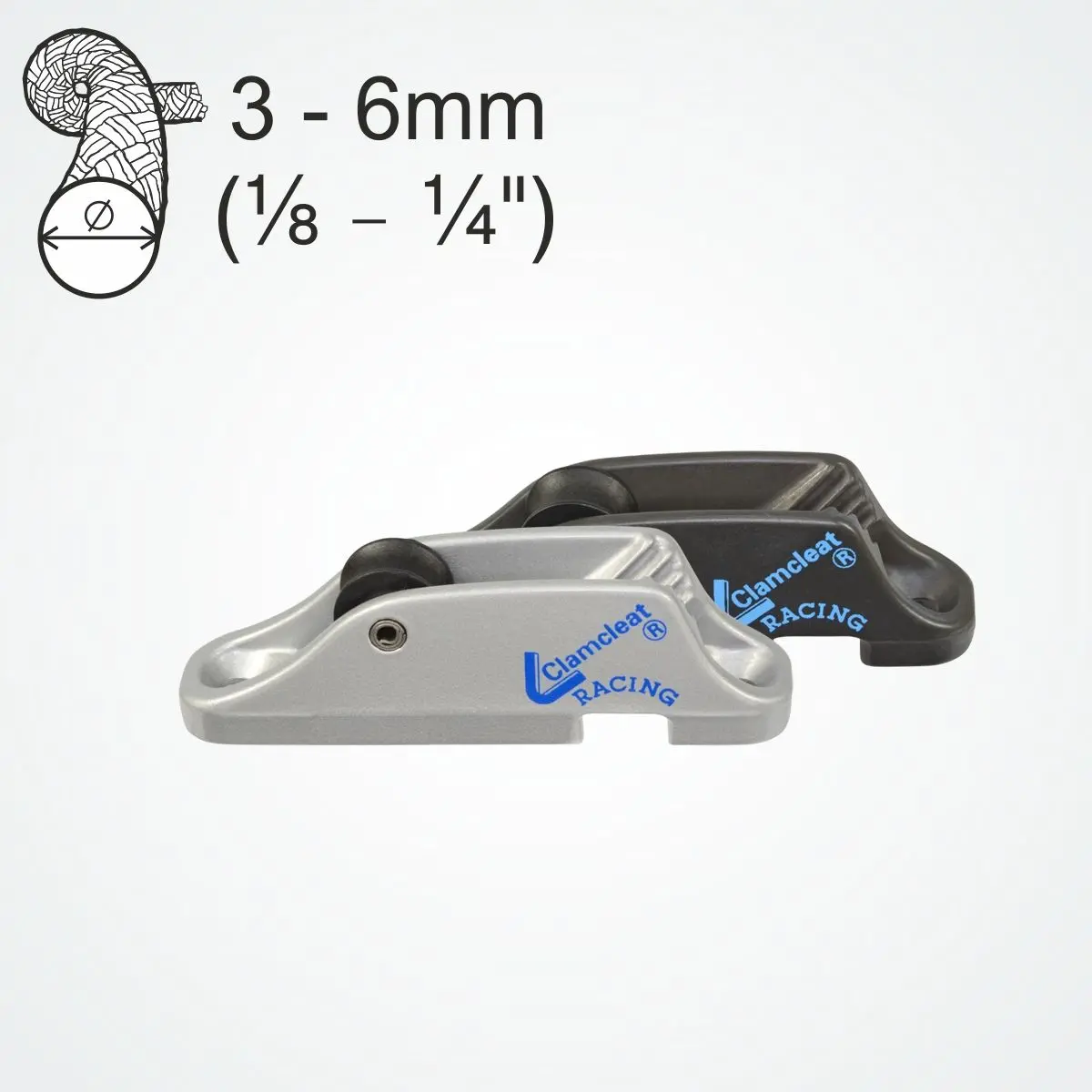 Clamcleat Cl236 Topper - Roller Fairlead Topper Traveller 1
