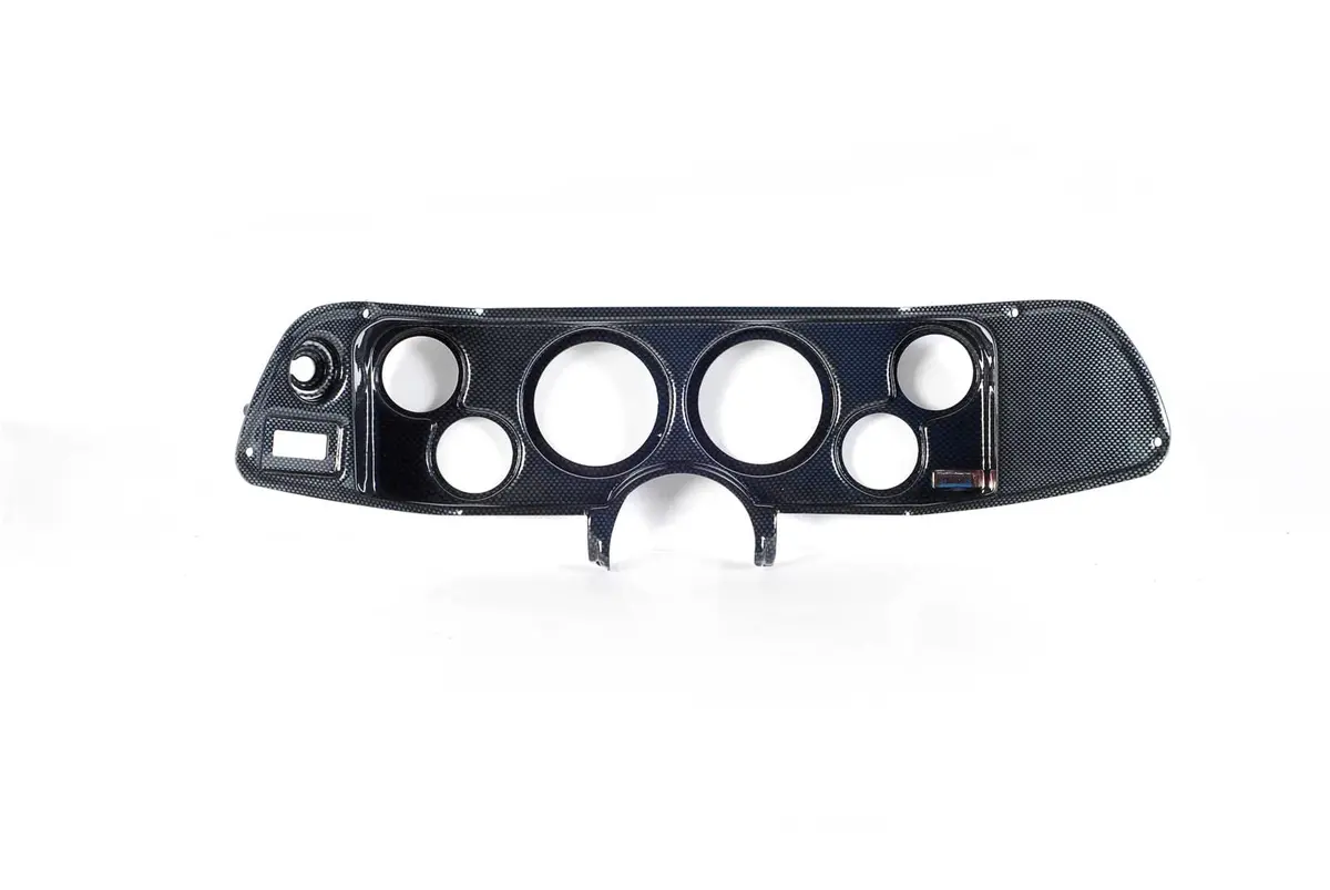 Classic Thunder Road Instrument Panel With Integrated Autometer Gauges 1