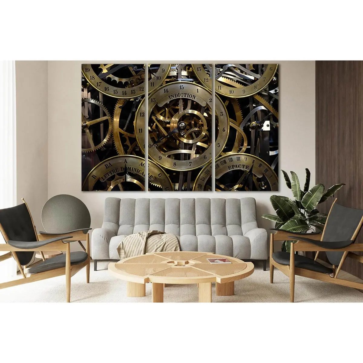 Clock Movement №Sl787 Ready To Hang Canvas Print 5