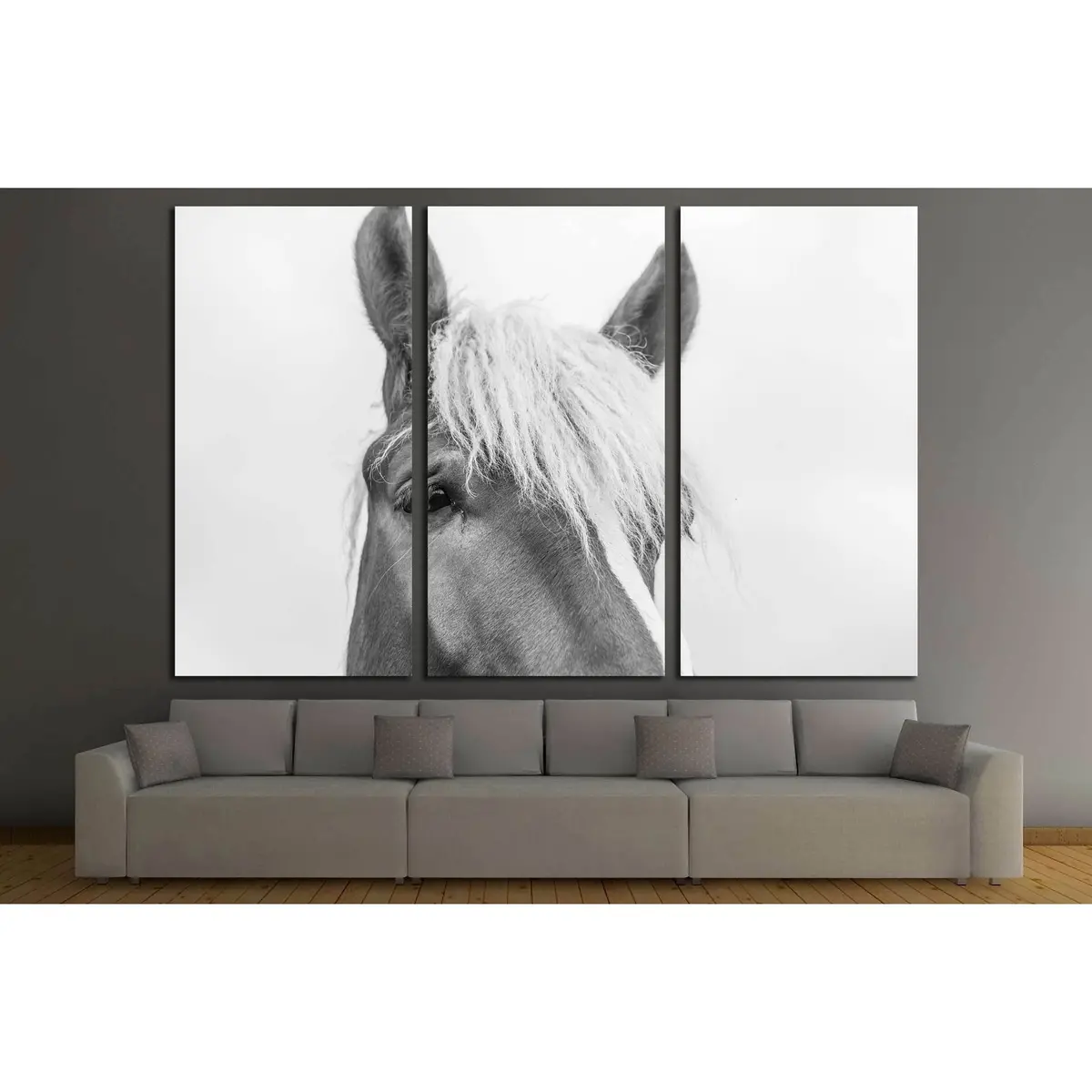 Closeup Horse Wall Art №5007 5