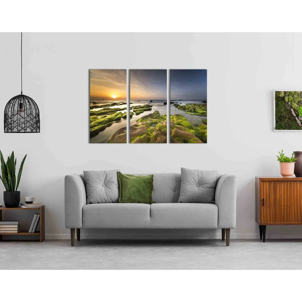 Coast At Sunrise №D1222 Ready To Hang Canvas Print 5
