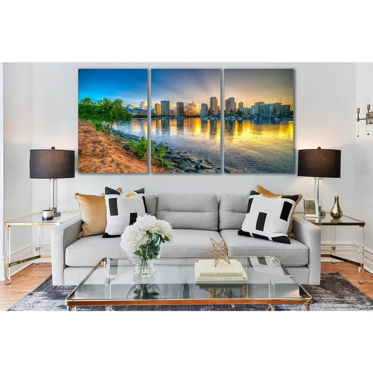 Coast Honolulu Hawaii №Sl285 Ready To Hang Canvas Print 5