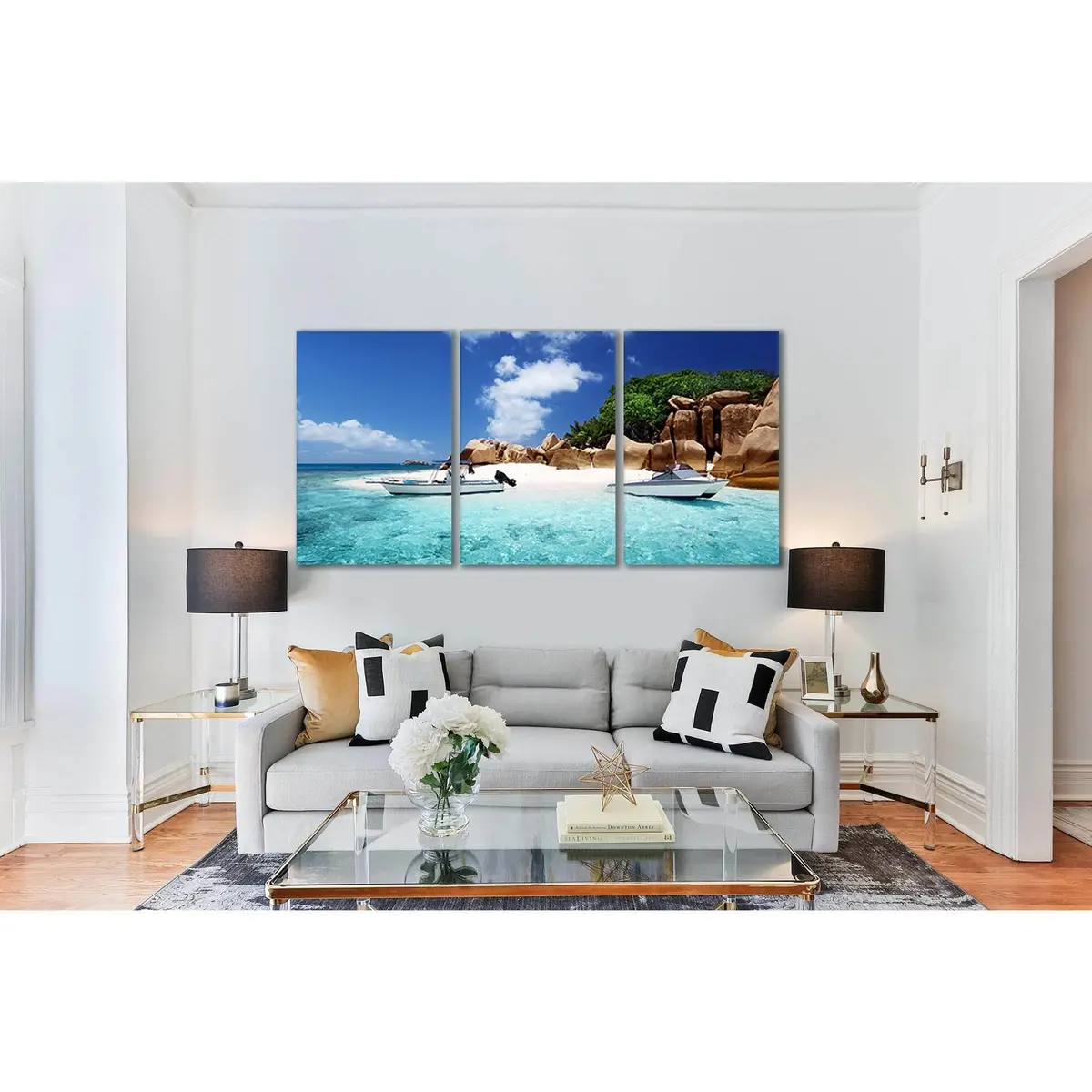 Coco Island Seychelles №Sl67 Ready To Hang Canvas Print 5
