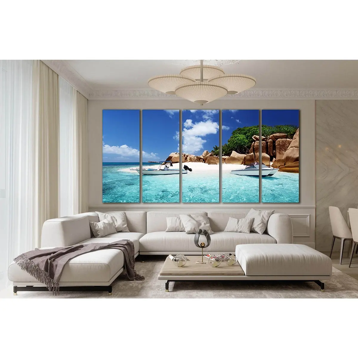 Coco Island, Seychelles – SL67 Premium Ready-to-Hang Canvas Art - Image 3