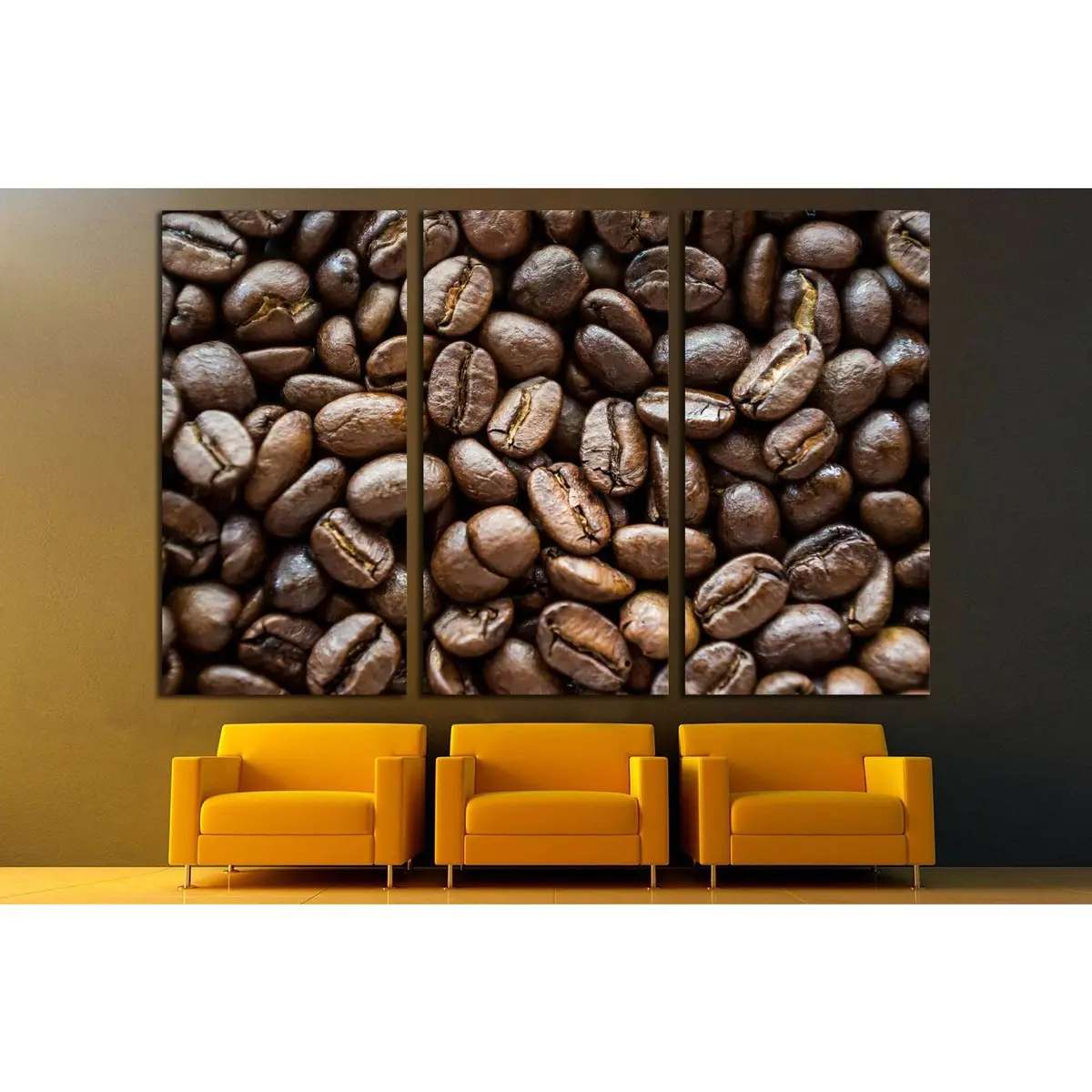 Coffee Beans №1913 Ready To Hang Canvas Print 5