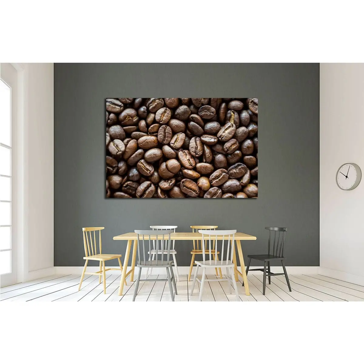 Coffee Beans №1913 Ready To Hang Canvas Print 2