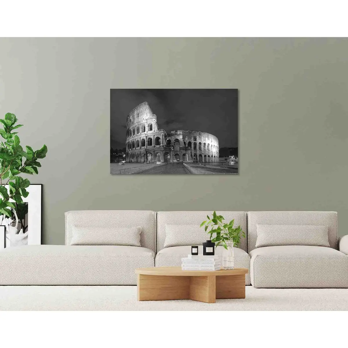 Colloseum At Night №D2823 Ready To Hang Canvas Print 3