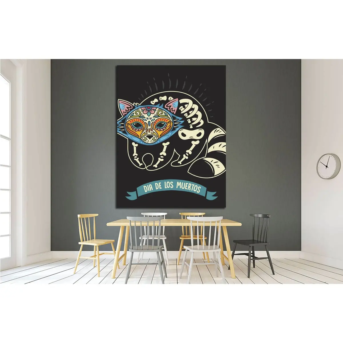 Color Cat №4582 Ready To Hang Canvas Print 2