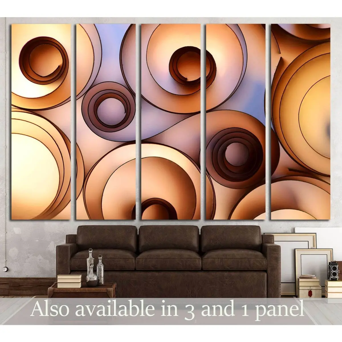 Vibrant Paper-Themed Canvas Art Print #3223 – Ready-to-Hang Wall Decor