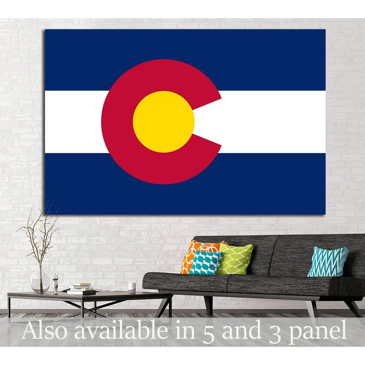 Colorado №674 Ready To Hang Canvas Print 1