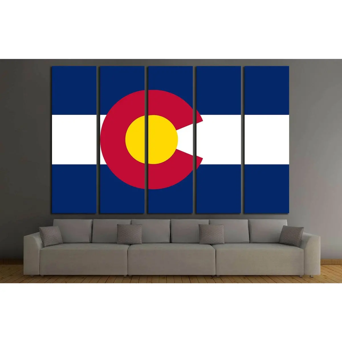 Colorado #674 Premium Canvas Wall Art – Pre-Installed Hanging Hardware - Image 2