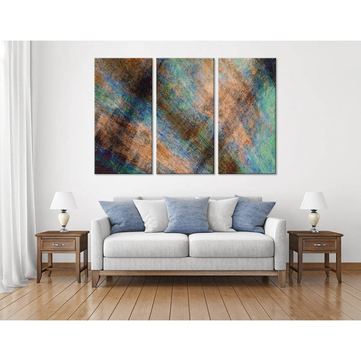 Colorful Abstract №04334 Ready To Hang Canvas Print 5