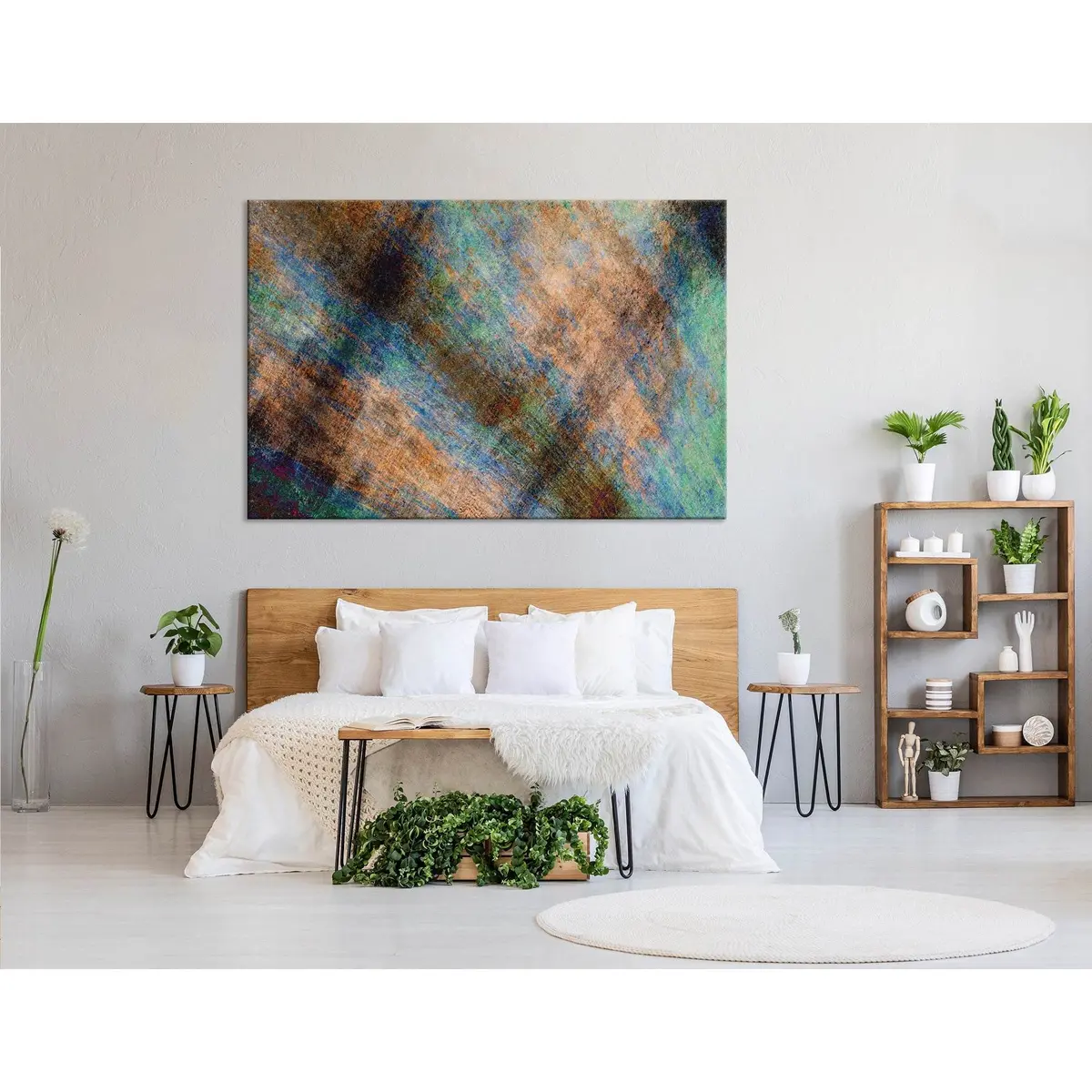 Colorful Abstract №04334 Ready To Hang Canvas Print 3