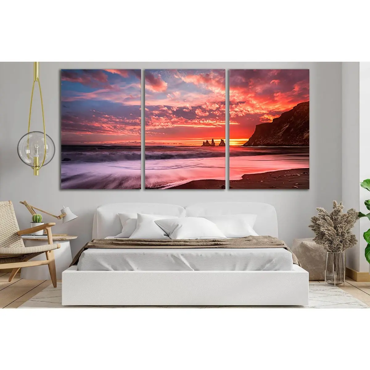 Colorful And Beautiful Sunset №Sl275 Ready To Hang Canvas Print 5