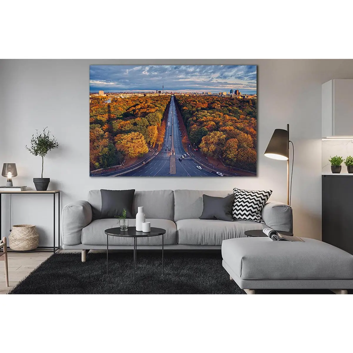 Colorful Autumn Germany Berlin №Sl314 Ready To Hang Canvas Print 1