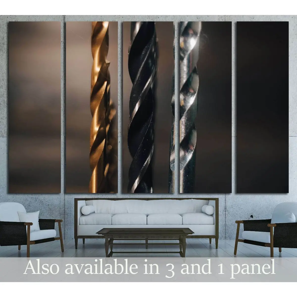 Vibrant Drill Illustration #1891 – Ready-to-Hang Canvas Wall Art