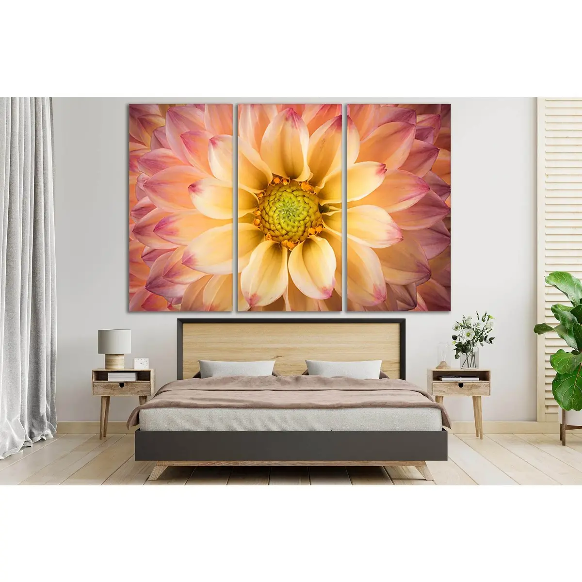 Colorful Flower Macro №Sl713 Ready To Hang Canvas Print 5