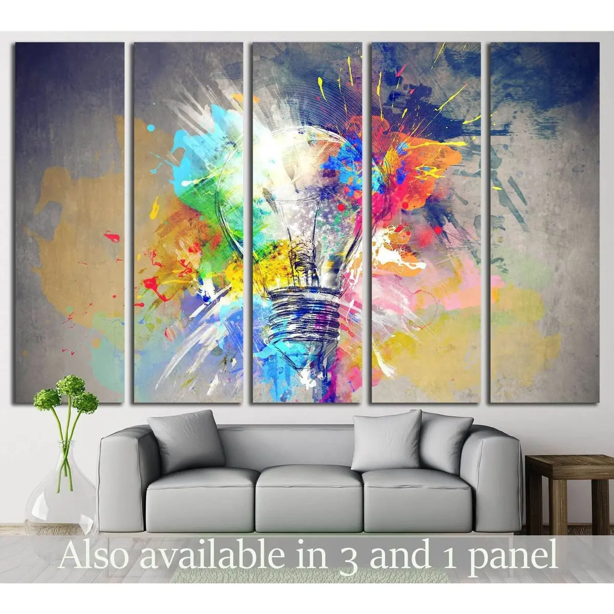 Colours of Life No. 732 Premium Ready-to-Hang Canvas Wall Art