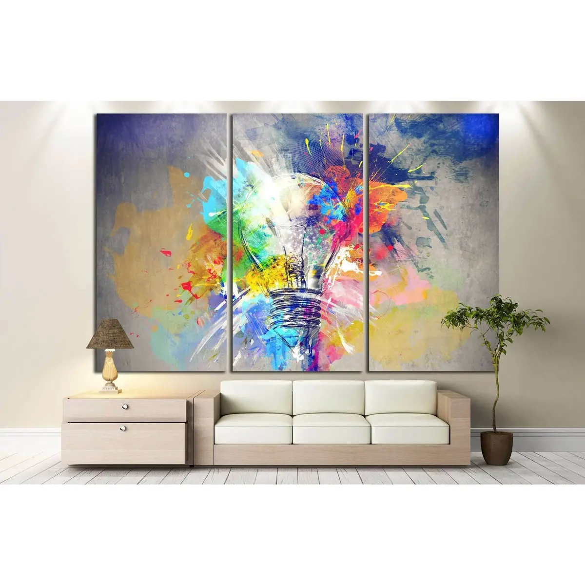 Colours Of Life №732 Ready To Hang Canvas Print 5