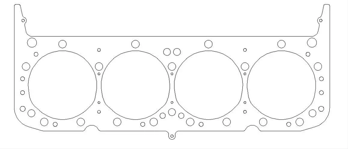 Cometic C5272-080 Mls Head Gasket – Multi-Layer Steel For High-Compression Engines 1