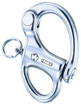 Wichard Ss Quick Release Snap Shackle With Fixed Eye 35Mm 1