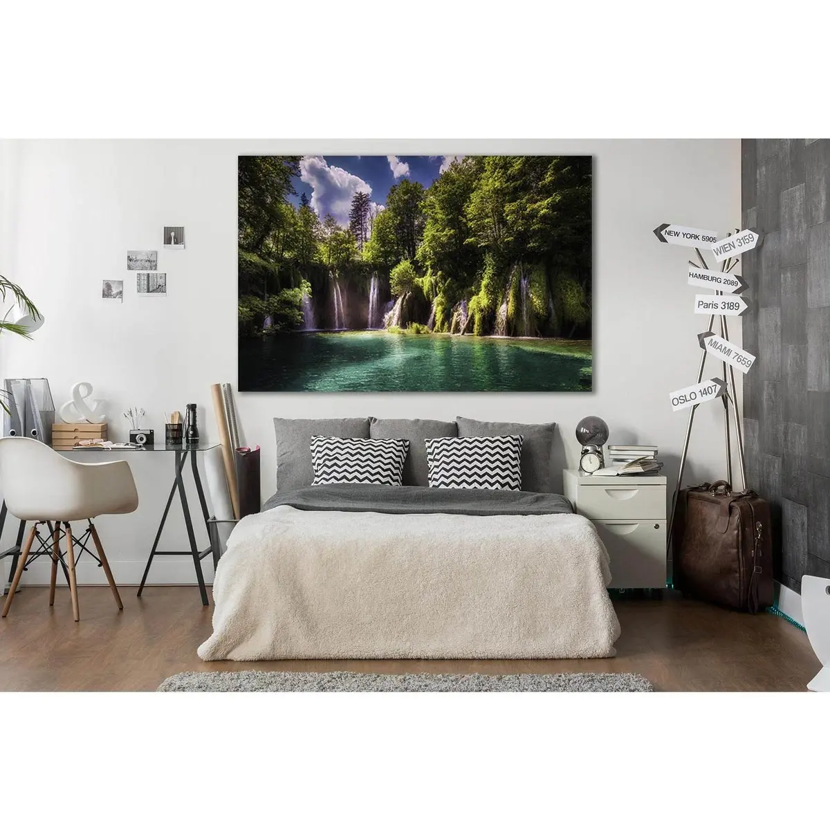Copy Of Lake Plitvice National Park №Sl461 Ready To Hang Canvas Print 2