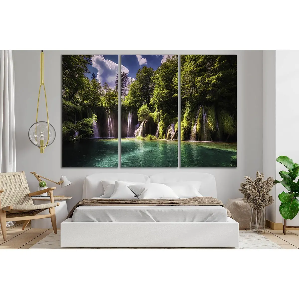 Copy Of Lake Plitvice National Park №Sl461 Ready To Hang Canvas Print 5